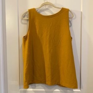 Mustard yellow tank top